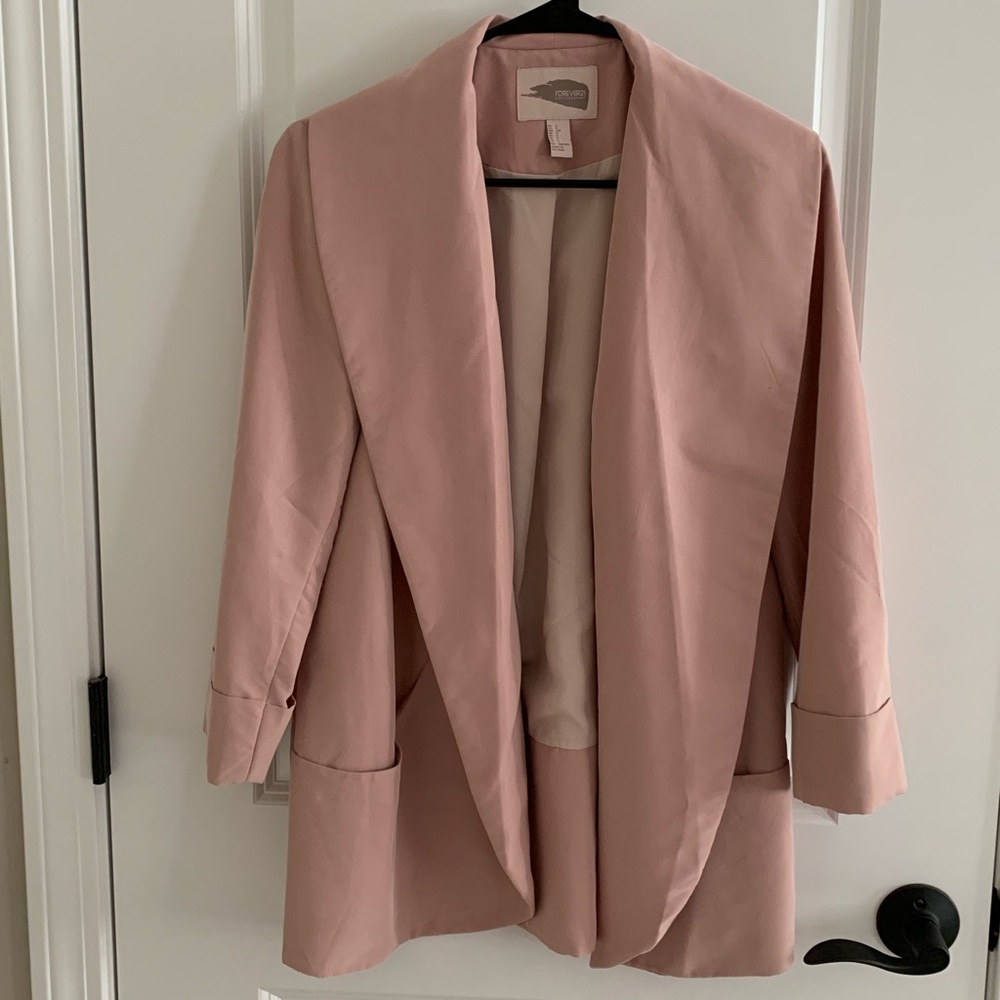 Pink blazer